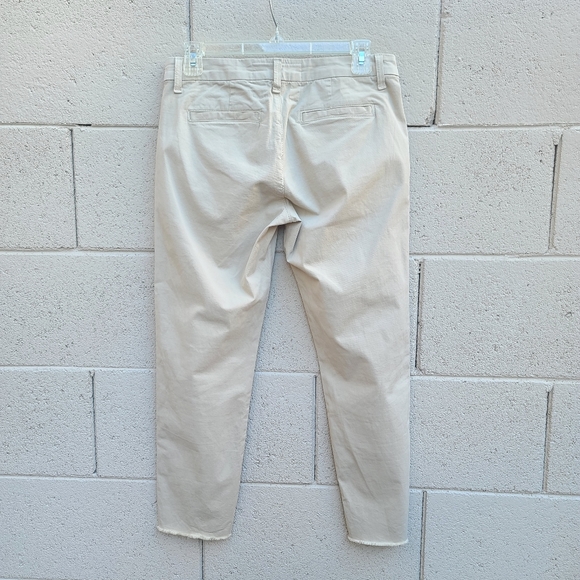 Frank & Eileen | Wicklow Italian Performance Twill Chino Pants in Khaki Size 2 - Picture 13 of 16